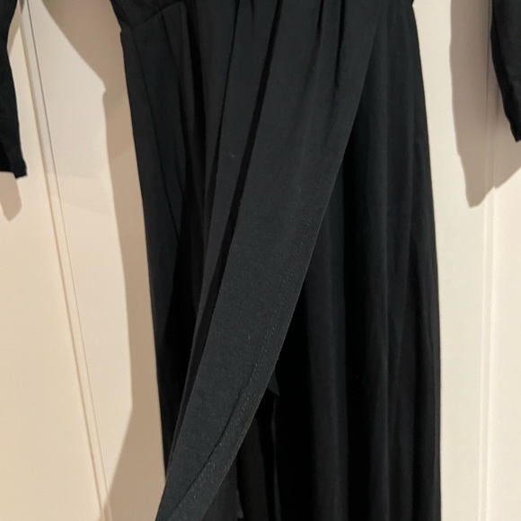 Wyatt Long Summer Dress, Black, 3/4 Sleeves, Size S - Picture 5 of 12